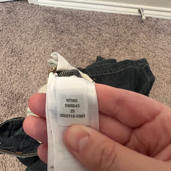 Madewell women’s the Harlow wide leg jean airy denim edition size 25 - Picture 10 of 10